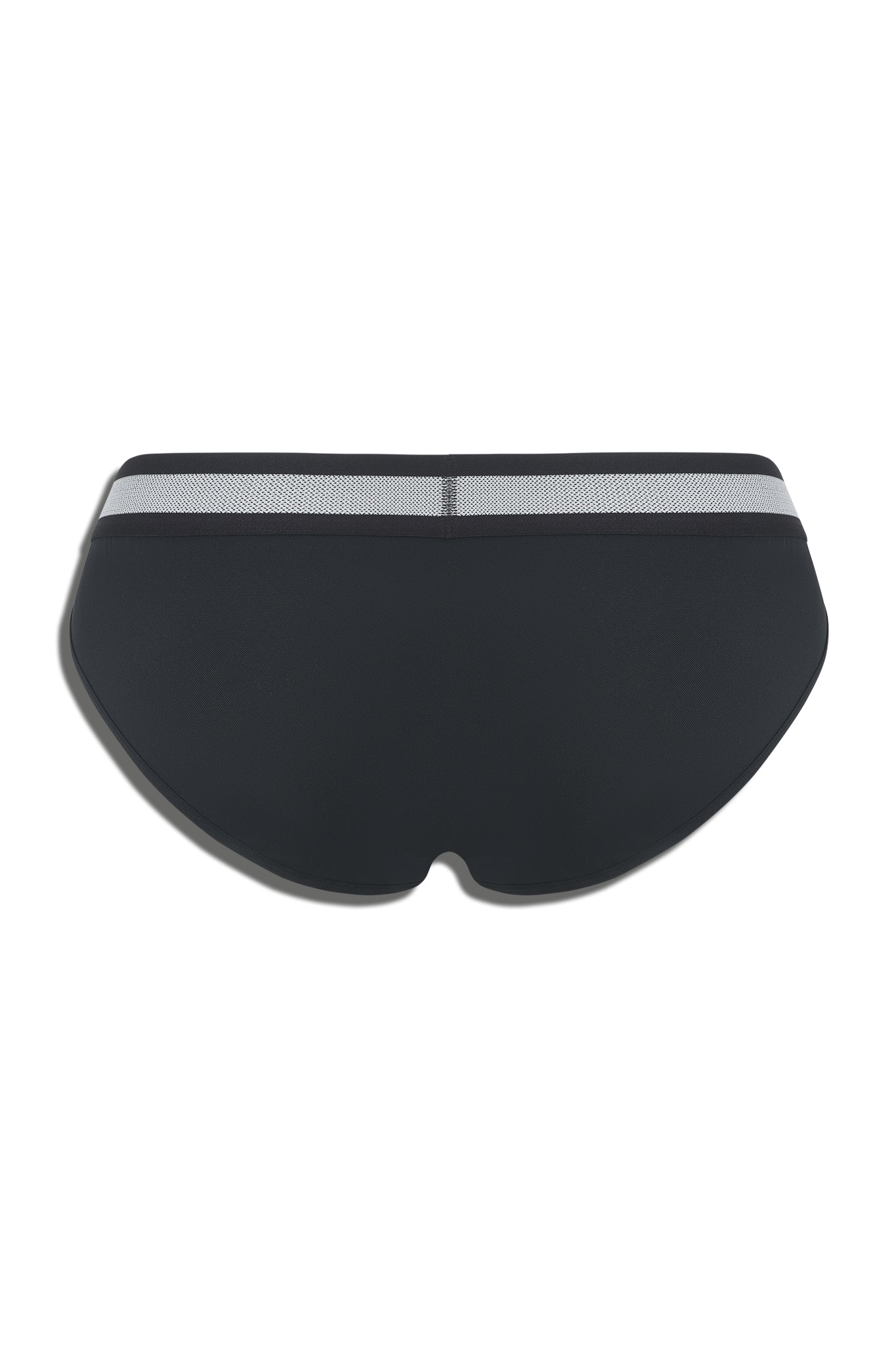SALIGIA Black Nylon Anaerobic Club Brief - BANG & STRIKE (view 8)