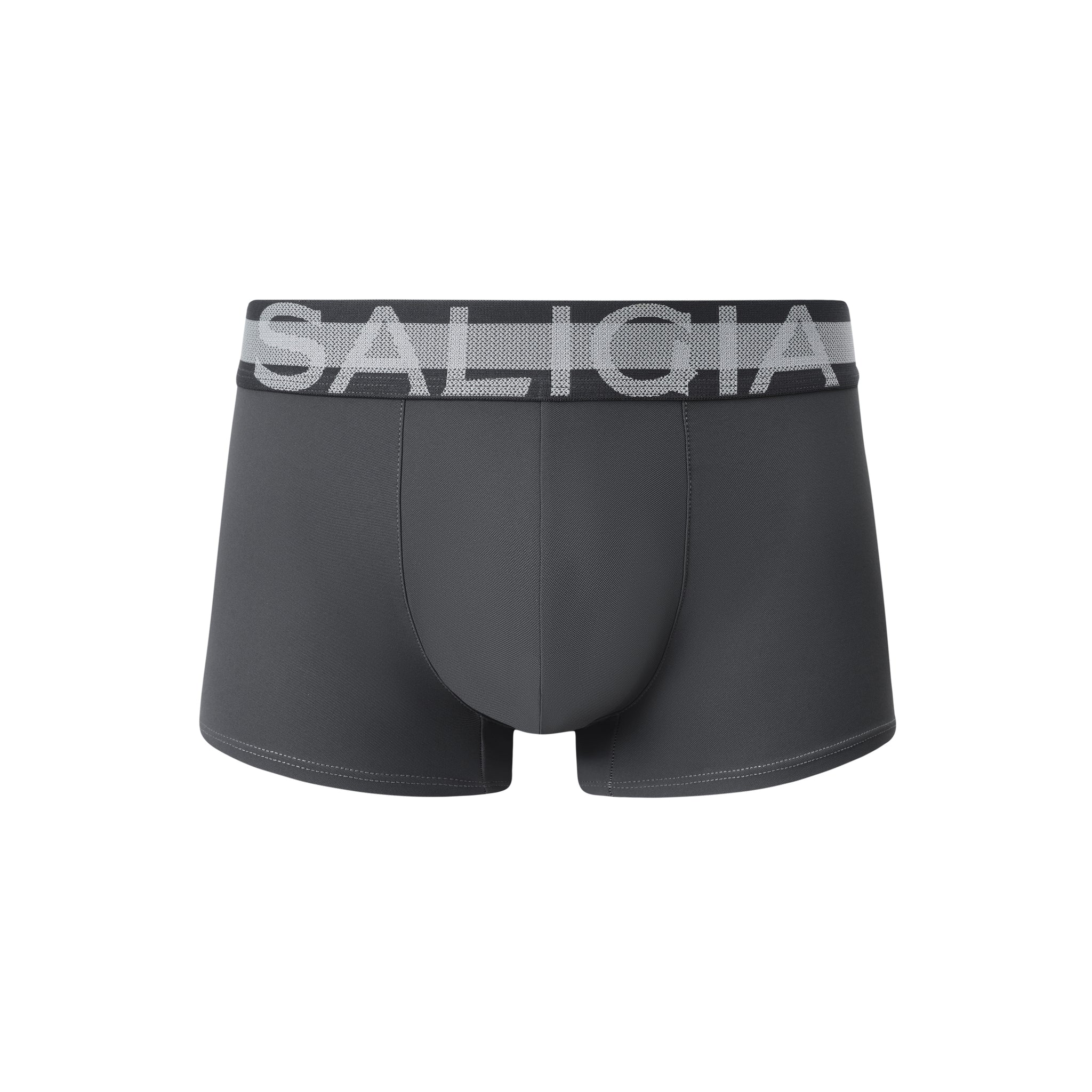 SALIGIA Grey Nylon Anaerobic Club Trunk - BANG & STRIKE (view 8)