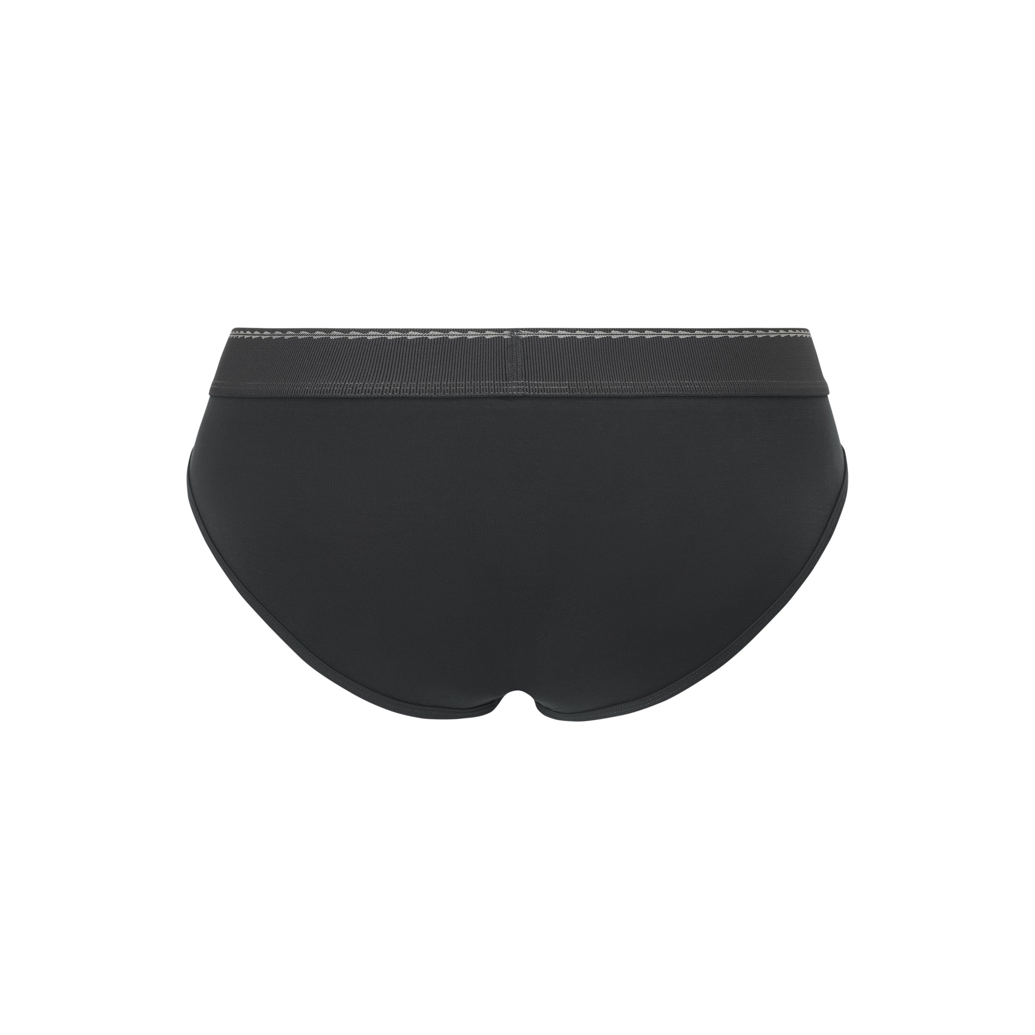 SALIGIA Black Greek Lyocell Acanthus Brief - BANG & STRIKE (view 7)