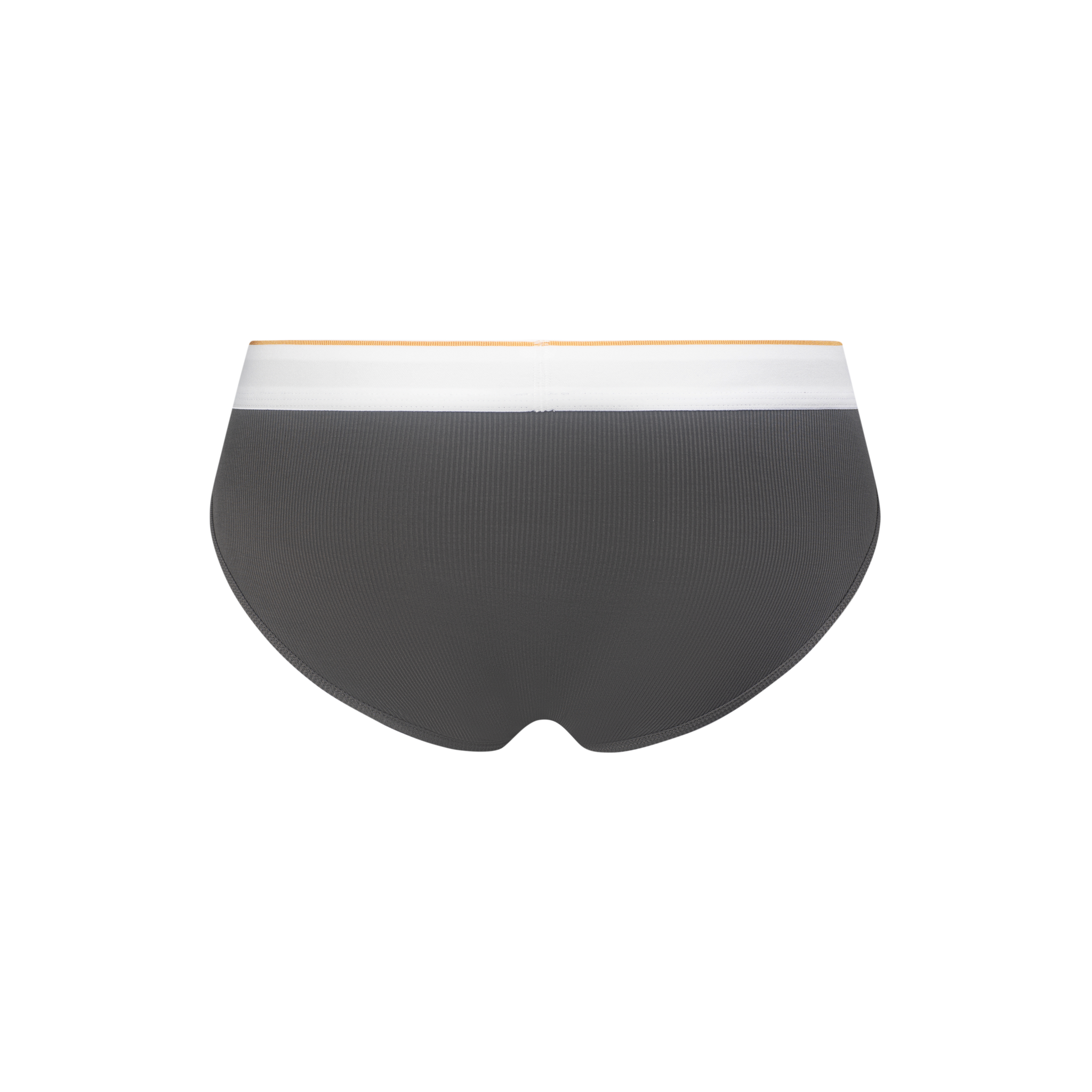 SALIGIA Soft TENCEL Grey Ribbed Brief - BANG & STRIKE (view 4)