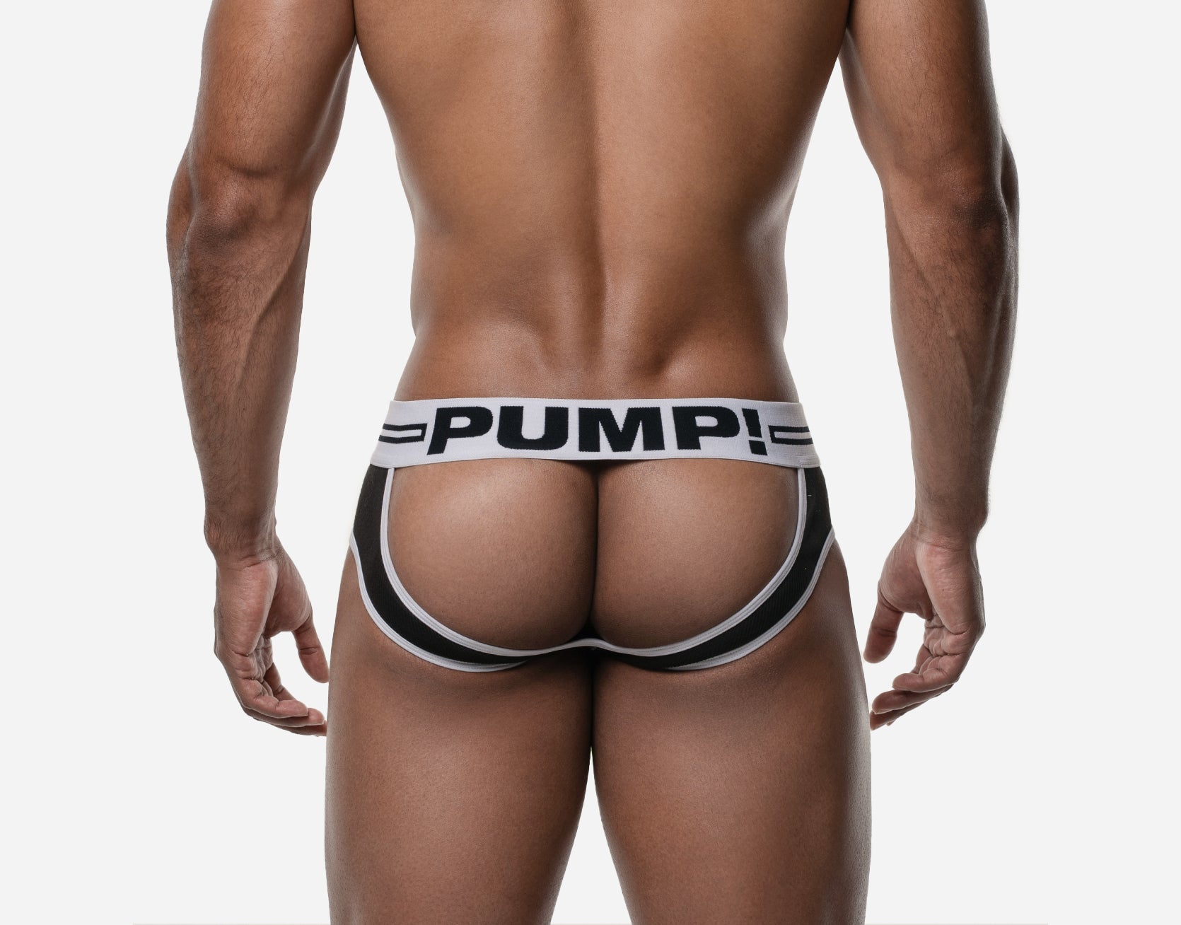 PUMP! Round2 Black Backless Brief - BANG & STRIKE (view 5)