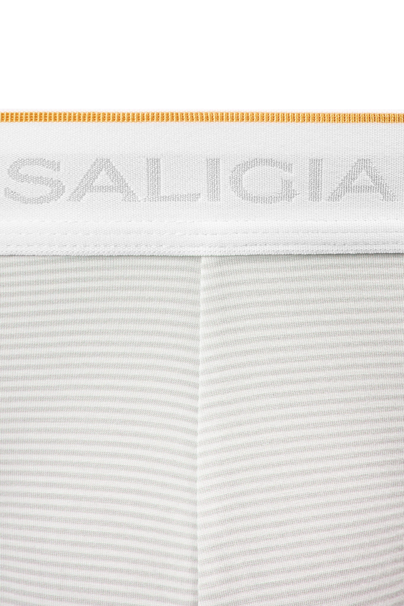 SALIGIA White Classic Striped Brief