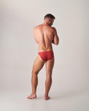 TEAMM8 Statement Bikini Swim Brief Terracotta - BANG & STRIKE (view 2)