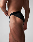 TEAMM8 M8 Bamboo Sports Brief Charcoal - BANG & STRIKE (view 3)