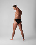 TEAMM8 M8 Bamboo Sports Brief Charcoal - BANG & STRIKE (view 4)