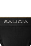 SALIGIA Black Greek Modal Column Jockstrap - BANG & STRIKE (view 4)