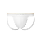 SALIGIA White Greek Modal Column Jockstrap - BANG & STRIKE