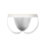 SALIGIA White Greek Modal Column Jockstrap - BANG & STRIKE (view 2)