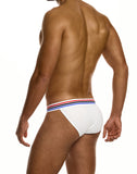 Modus Vivendi White Heritage Tanga Brief - BANG & STRIKE (view 2)