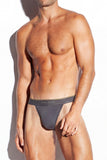 SALIGIA Gray Greek Column Modal Sport Brief