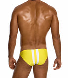 Modus Vivendi Watersports Yellow Low Cut Swim Brief - BANG & STRIKE (view 3)