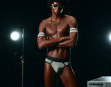 PUMP! Washed Denim Bleach Brief - BANG & STRIKE (view 8)