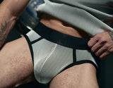 PUMP! Washed Denim Bleach Brief - BANG & STRIKE (view 9)
