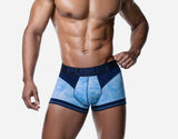 PUMP! Washed Denim Bubble Blue Boxer - BANG & STRIKE (view 2)
