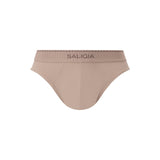SALIGIA Brown Greek Lyocell Acanthus Brief - BANG & STRIKE (view 4)