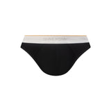 SALIGIA Soft TENCEL Black Ribbed Brief - BANG & STRIKE (view 3)