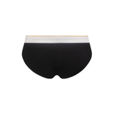 SALIGIA Soft TENCEL Black Ribbed Brief - BANG & STRIKE (view 5)