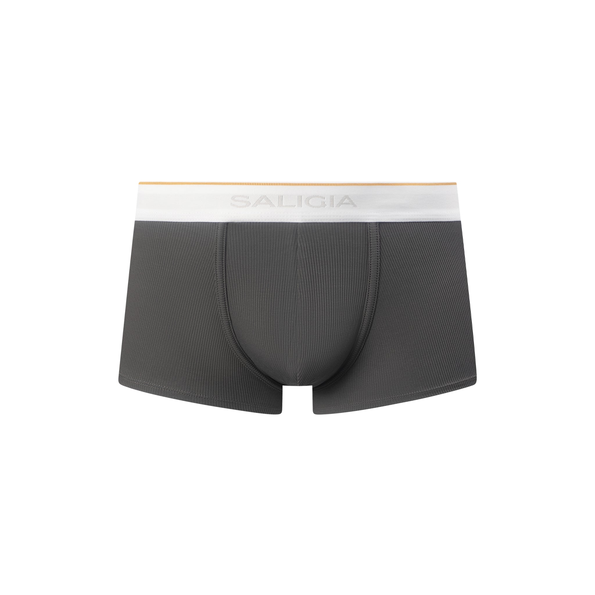 SALIGIA Soft TENCEL Grey Ribbed Trunk - BANG & STRIKE (view 3)