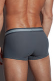 SALIGIA Grey Nylon Anaerobic Club Trunk - BANG & STRIKE (view 7)