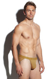 SALIGIA Brown Greek Modal Laurel Sport Brief - BANG & STRIKE (view 2)