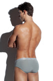 SALIGIA Grey Greek Modal Wheat Brief - BANG & STRIKE (view 3)