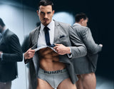PUMP! Classic Grey Brief - BANG & STRIKE