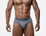 PUMP! Grey Classic Thong - BANG & STRIKE (view 2)