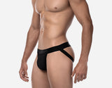 PUMP! Whisper Black Jock Strap - BANG & STRIKE (view 5)