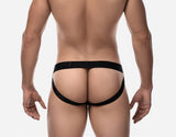 PUMP! Whisper Black Jock Strap - BANG & STRIKE (view 4)