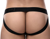 PUMP! Whisper Black Jock Strap - BANG & STRIKE (view 3)