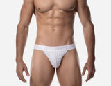 PUMP! Whisper White Jock Strap - BANG & STRIKE (view 5)