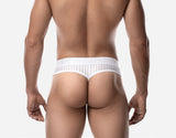 PUMP! Whisper White Thong - BANG & STRIKE (view 4)
