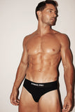 STRIKE PRO BLACK MENS HIP BRIEF