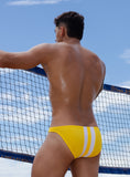 Modus Vivendi Watersports Yellow Low Cut Swim Brief - BANG & STRIKE (view 5)