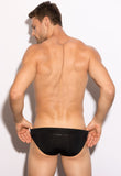 STRIKE PRO Black Microfibre Slip Brief - BANG & STRIKE
