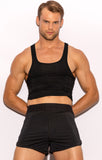 STRIKE PRO Black Microfibre Sport Boxer - BANG & STRIKE