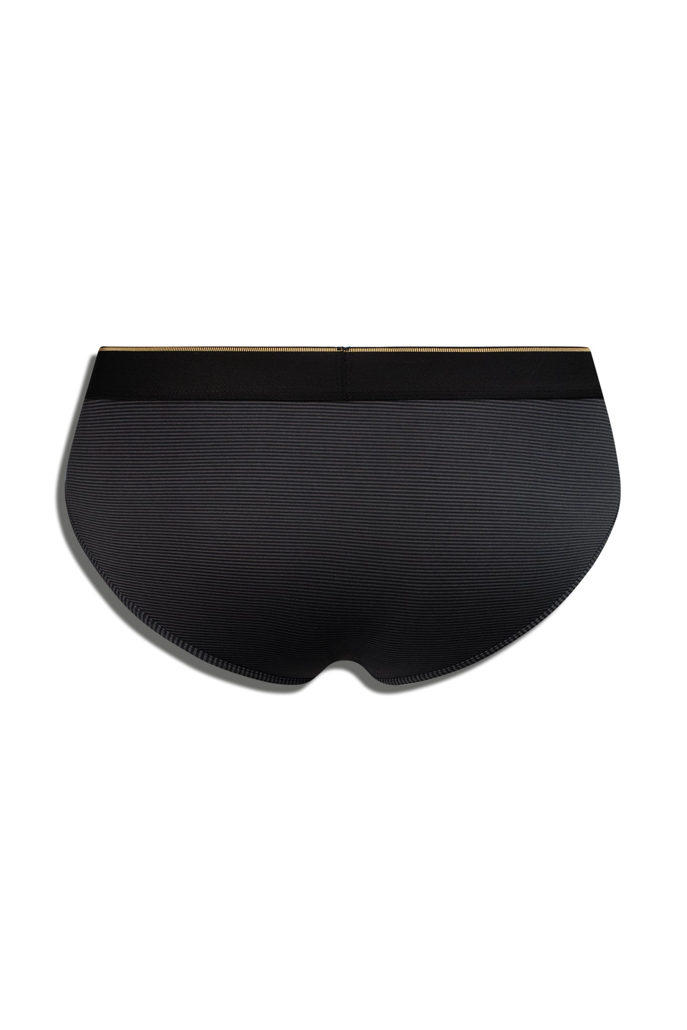 SALIGIA Black Classic Striped Brief