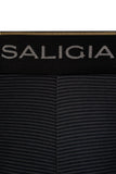 SALIGIA Black Classic Striped Brief
