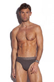 SALIGIA Grey Classic Striped Brief