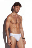 SALIGIA White Classic Striped Brief