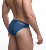PUMP! Blue Water Cheekies Swim Brief - BANG & STRIKE